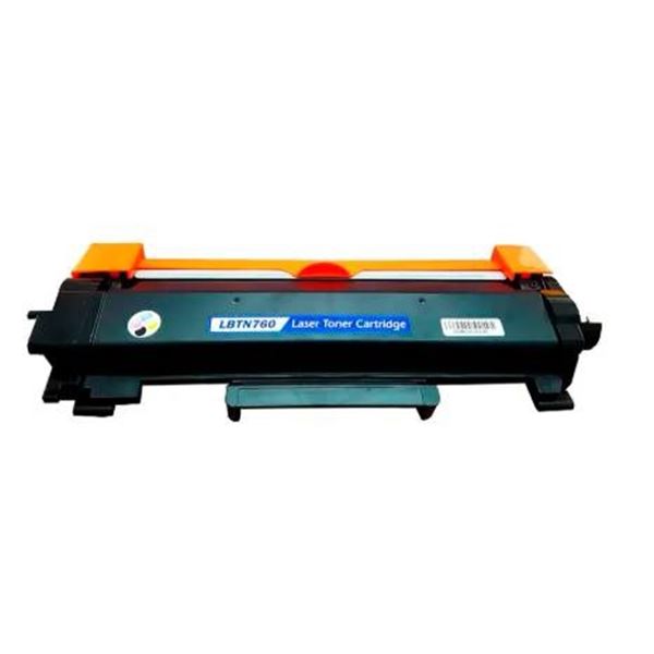 Lot of 2  Pro Resolution Toner TN760 for Brother Printers L255, L2370, L2390. L2395, L2710 & L2750