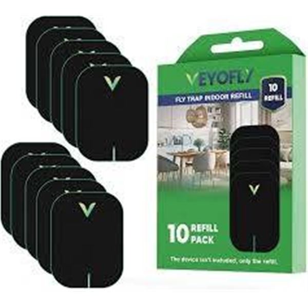 Veyofly Effective Flying Insect Trap 10 Refill Pack LOT OF 7