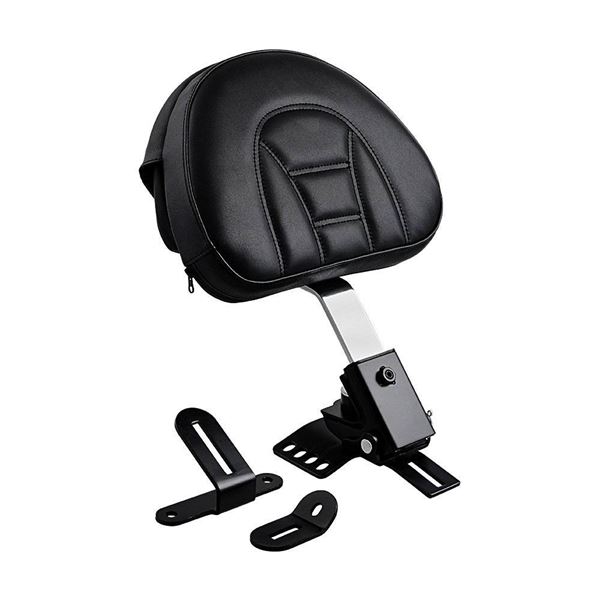 Adjustable Driver/Rider Backrest for King Street Electra Glide