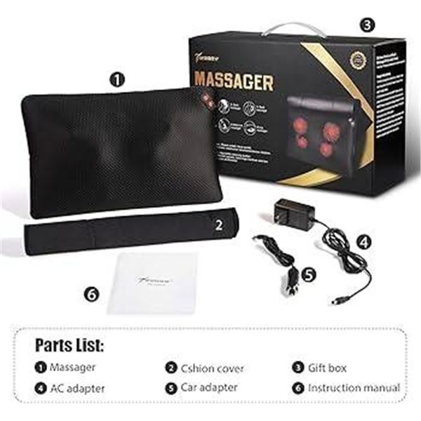TWOQW Massager with Heat and Multi-Function Features