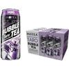 Image 1 : Inotea Taro Bubble Tea With Tapioca Pearls, 12 Cans, 16.6 fl oz Each
