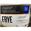 Image 4 : FRYE 3-Piece Faux Fur Comforter Set, Queen Size