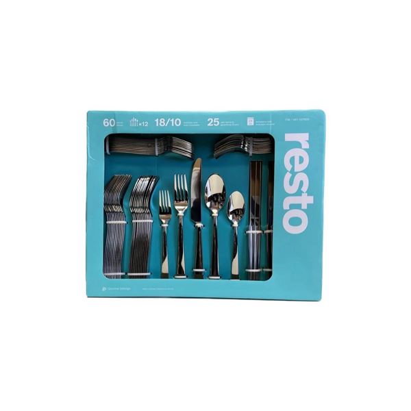 Resto 18/10 Stainless Steel Cutlery Set