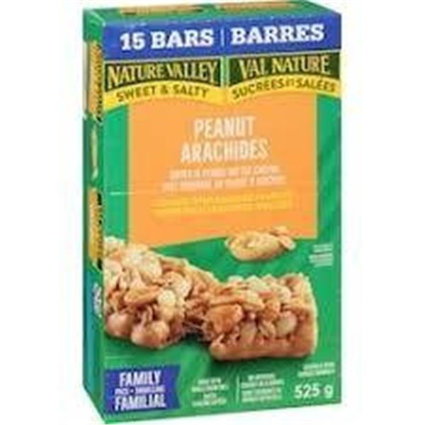 Nature Valley Sweet And Salty Peanut Granola Bars 4 x 525.9g