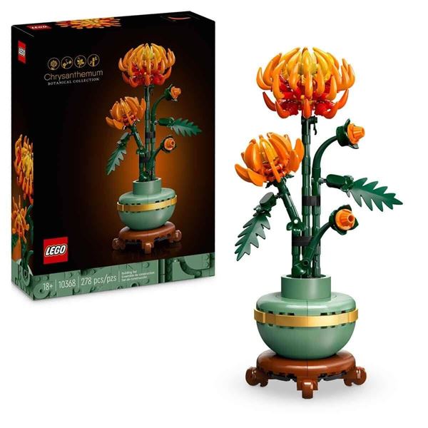 LEGO Botanicals 10368 Chrysanthemum, 278 Pieces