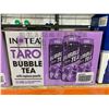 Image 2 : INOTEA Taro Bubble Tea with Tapioca Pearls 12-Count Cans