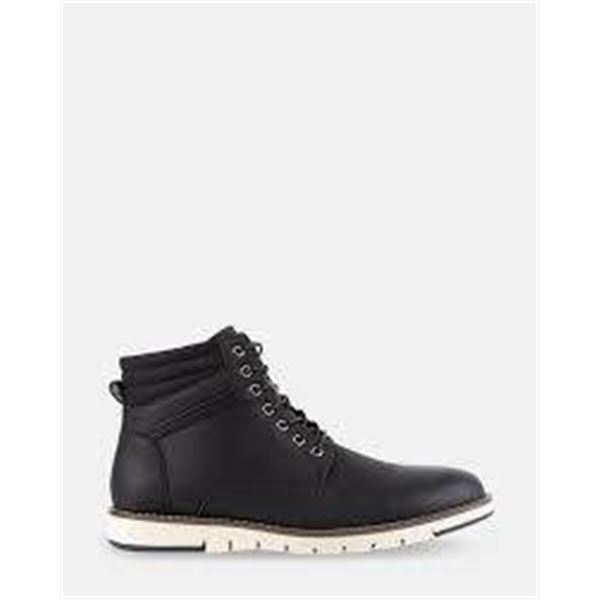 Steve Madden Men’s Black Boots, Size 12, Model 1916452