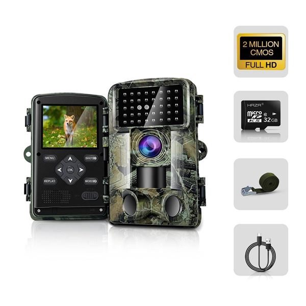 HAZA PR800 Trail Camera 58MP for Game and Security