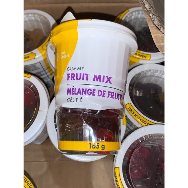 9 Units of Shell Select Gummy Fruit Mix 165g