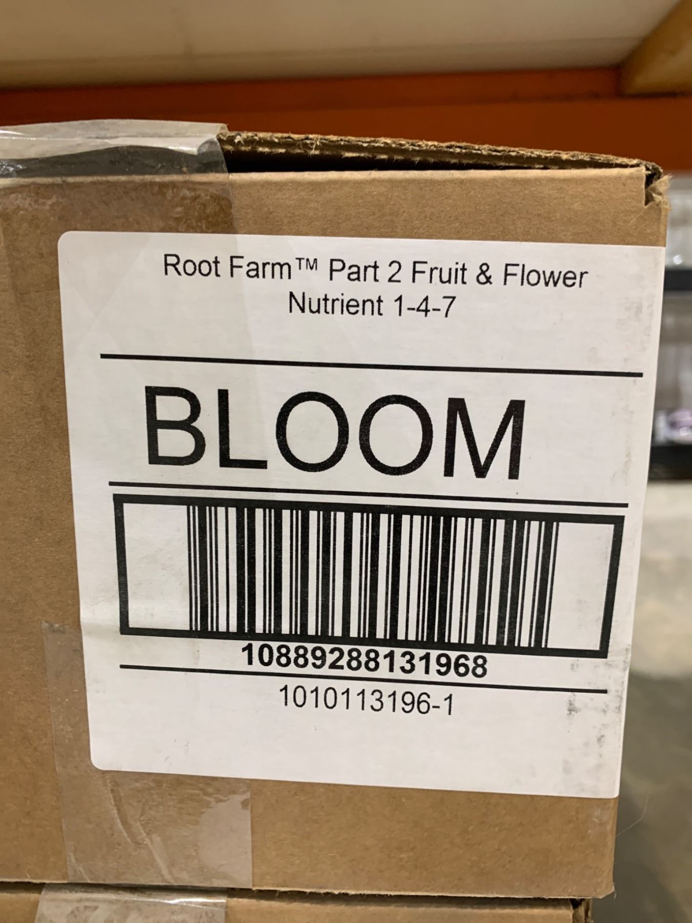 Root Farm Bloom Part 2 Fruit & Flower Nutrient 1-4-7, 12 x 473 mL