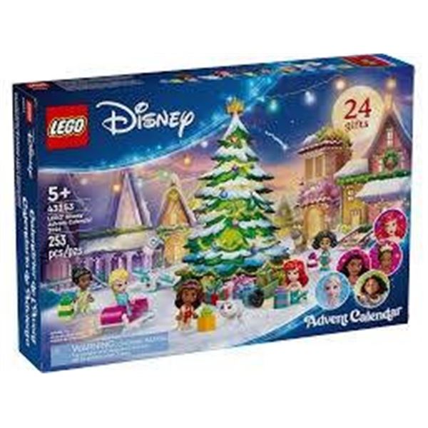 LEGO Disney 43231 Advent Calendar with 253 Pieces