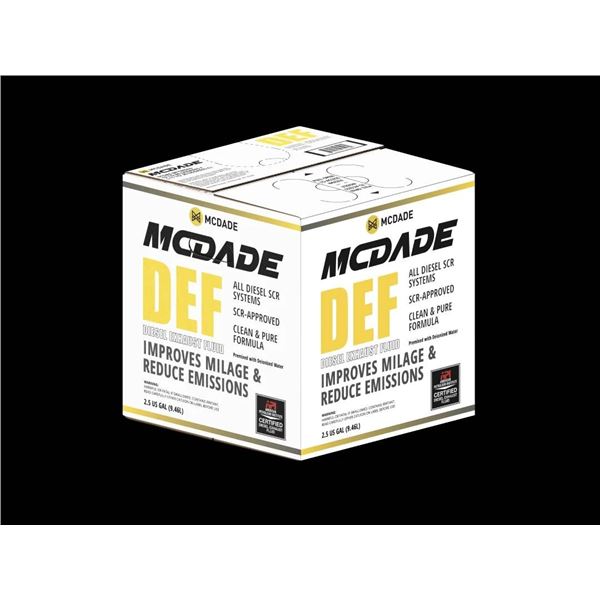 McDade Diesel Exhaust Fluid DEF/FED 2.5 Gallons