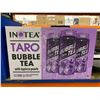 Image 2 : INOTEA Taro Bubble Tea with Tapioca Pearls 12-Count Cans