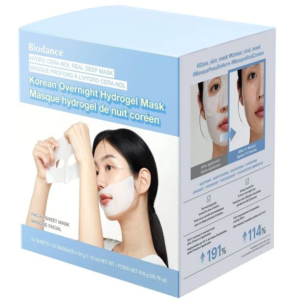 Biodance Korean Overnight Hydrogel Mask with Cera-Nol Technology