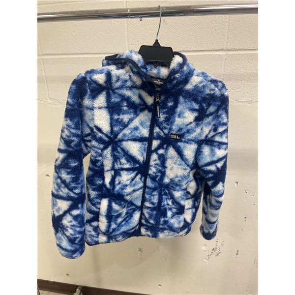 Eddie Bauer Kids XL 14/16 Tie Dye Full-Zip Fleece Jacket