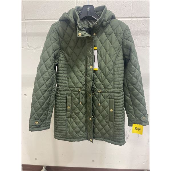 Weatherproof Quilted Women’s Jacket Green S/P