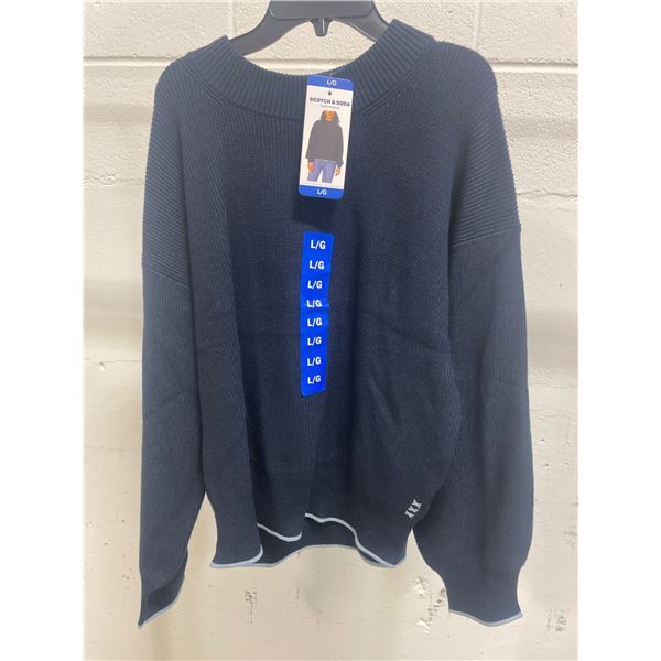 Scotch & Soda Amsterdam LG Navy Sweater