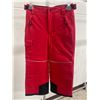 Image 1 : Stormpack Sunice Youth Snow Pants, Size 6, Red