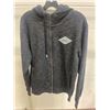 Image 1 : Men’s Full-Zip Hoodie, Large, Heather Gray