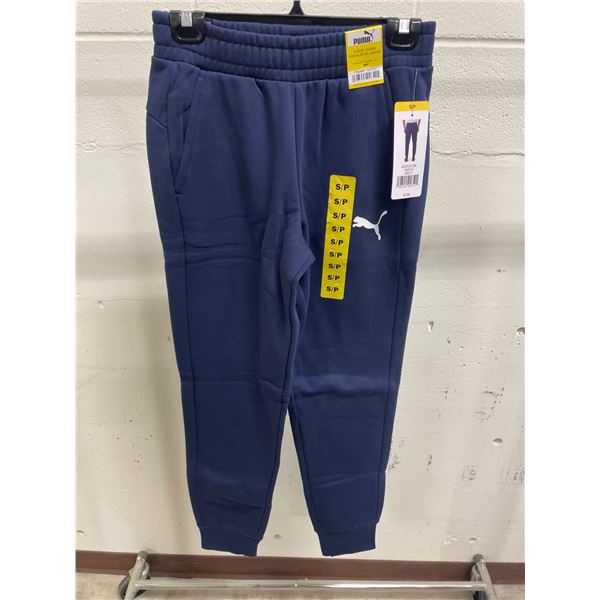 Puma Men’s Sweatpants, S/P, Navy Blue
