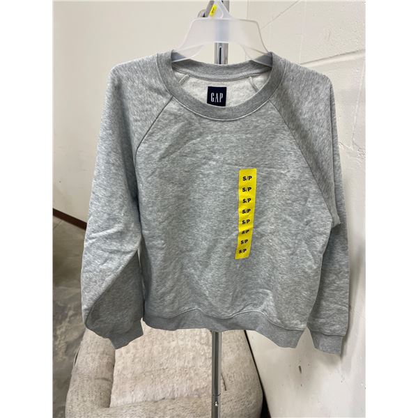 GAP Women’s Gray Raglan Sweatshirt, Size S/P