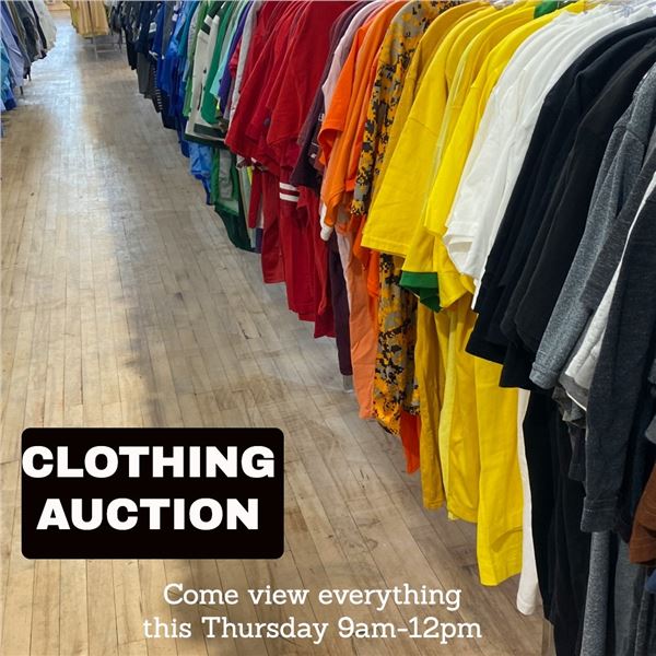 NEW CLOTHING AUCTION