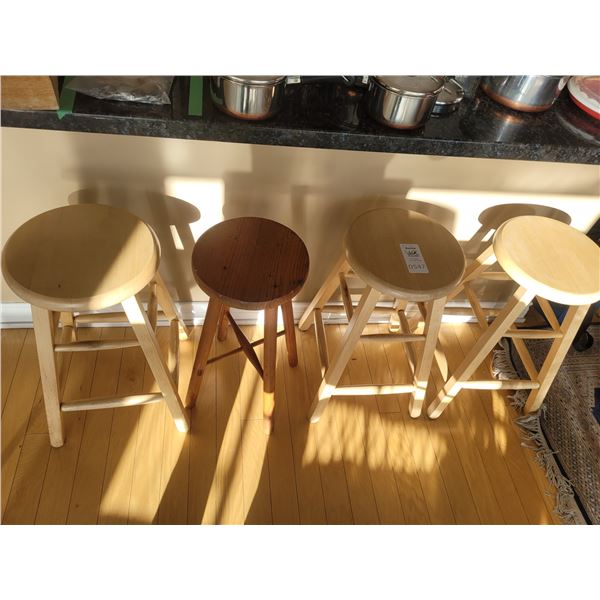 Wood Stools A
