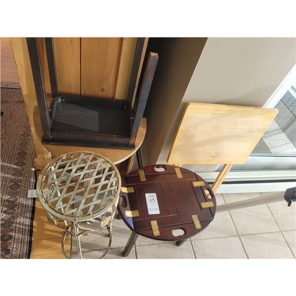 Tables, Metal Plant Stand A