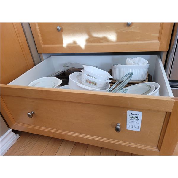 Corning Ware, Casseroles A