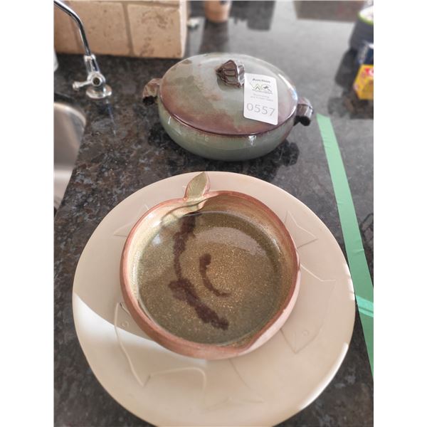 Signed Pottery A
