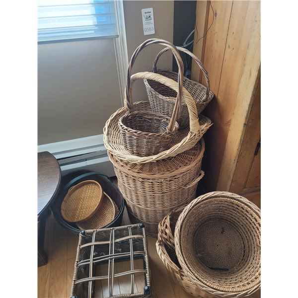 Wicker Baskets A