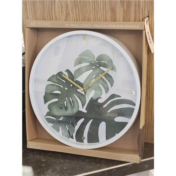 New 14" Wall Clock