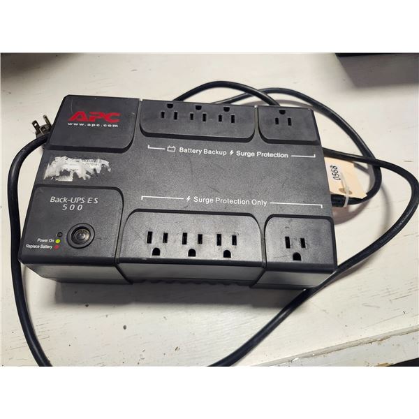 APC Surge Protector Bar w/Battery Back-up