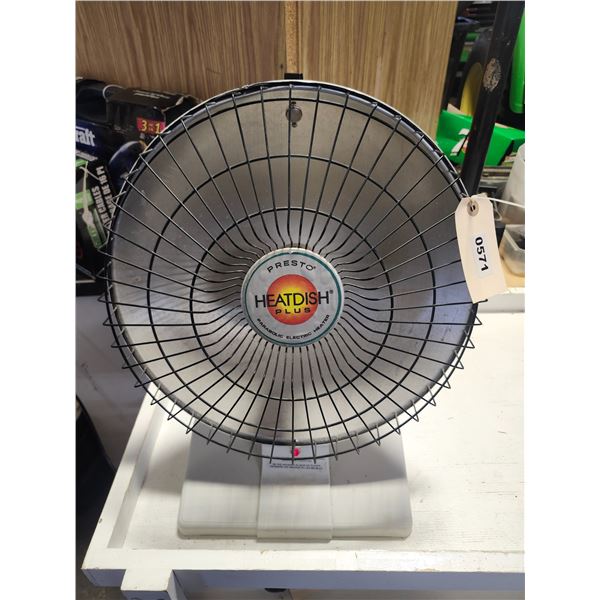 Used Heatdish Plus- Parabolic Electric Heater