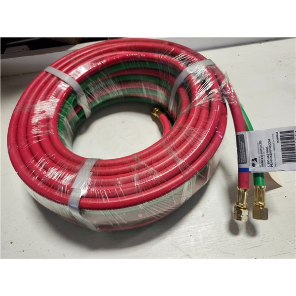 New Oxy-Fuel Welding Hose - 1/4"x50'