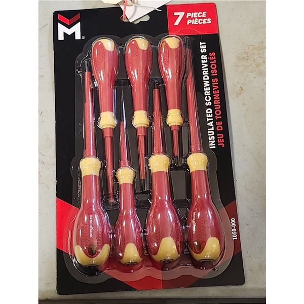 New7pc. Insulated Screwdriver Set