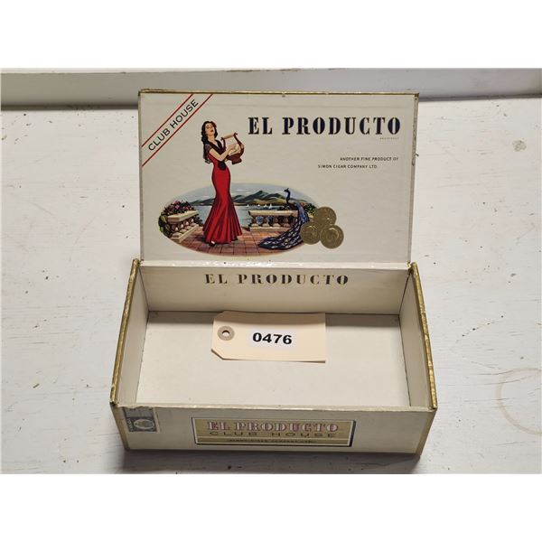 Vintage 1960's Cigar Box by Simon Cigar Company - 50-box