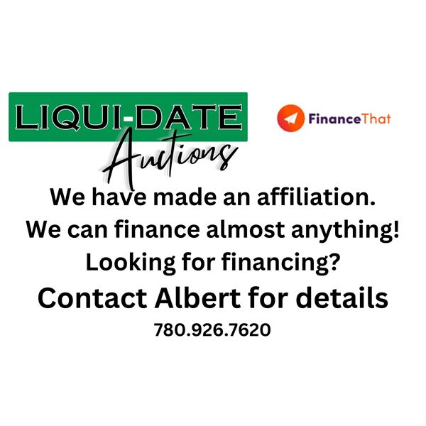 We also offer financing for your vehicles, RV's, Toys, and more.