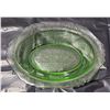 Image 3 : Uranium glass dish and lid (glows in dark)