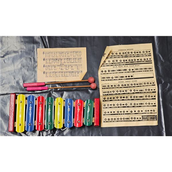 Vintage xylophone