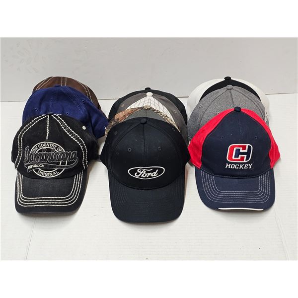 10 caps (most are new)