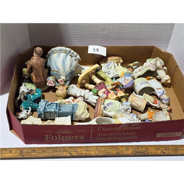 Lot of ornaments- some are antique