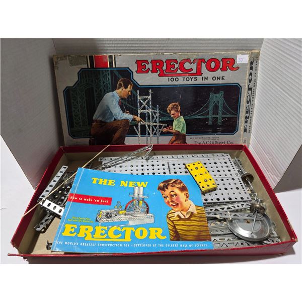 Erector set with original box