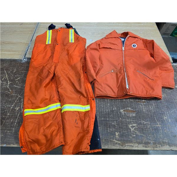 Thermofloat jacket and coveralls- XL