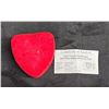 Image 3 : Cubic Zirconia Heart Pendant w/ Gold Plated Chain in Red Heart Box