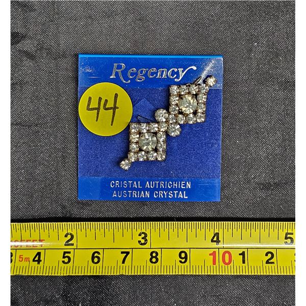 Austrian Crystal Brooch