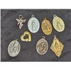 Image 2 : Assorted Religious Medals and Misc. 2 Medals Marked “Italy”