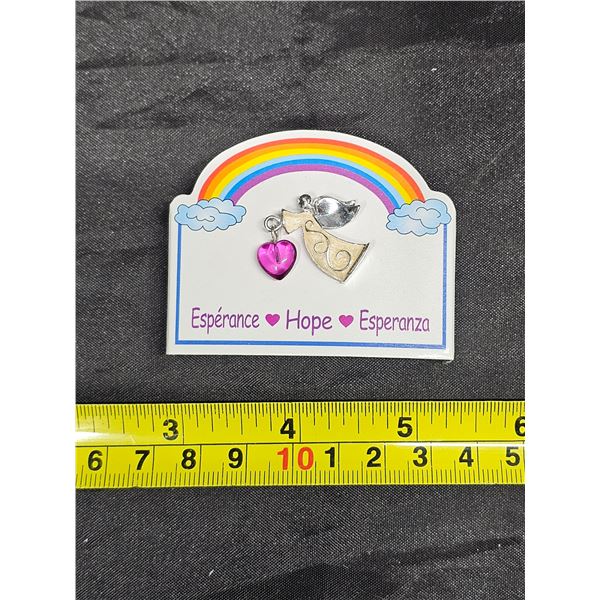 Vintage Avon Inspirational Angel Pin - Hope