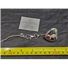 Image 1 : Vintage Avon “All Heart” Crusade Key Holder/Cellphone Charm