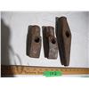 Image 1 : (3) Vintage Sledgehammer Heads